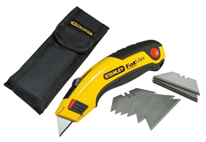 COUTEAU A LAME RETRACTABLE FATMAX + FOURREAU + 20 LAMES FATMAX OFFERTES