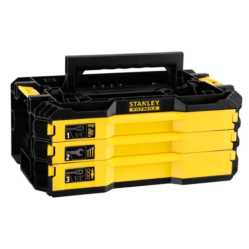 BOITE 3 TIROIRS OUTILLÉE PRO-STACK™ – 126 PCS