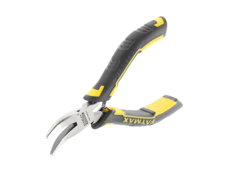 MINI PINCE A BECS 1/2 RONDS LONGS COUDES 110MM FATMAX