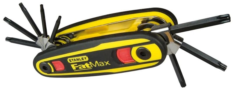 CLE MALE TORX SUR SUPPORT VERROUILLABLE - JEU DE 8PCS FATMAX