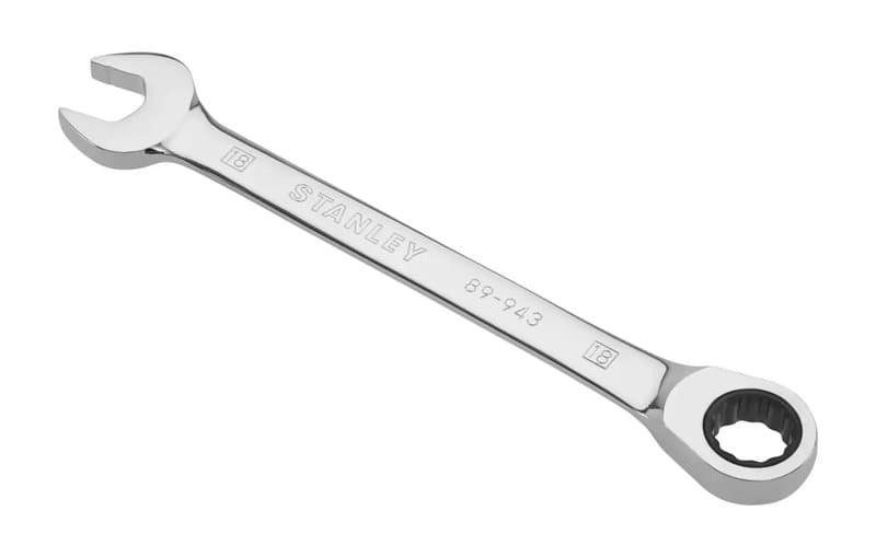CLE MIXTE A CLIQUET 18MM