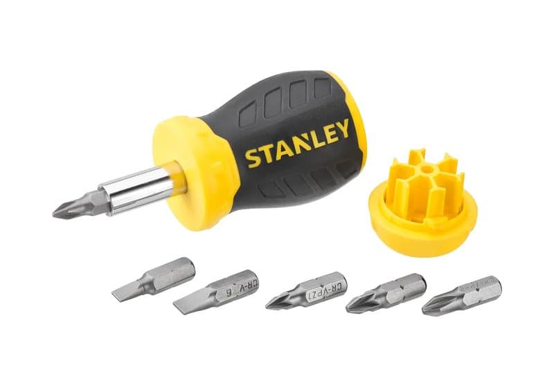 TOURNEVIS PORTE-EMBOUTS BOULE BIMATIERE + 6 EMBOUTS