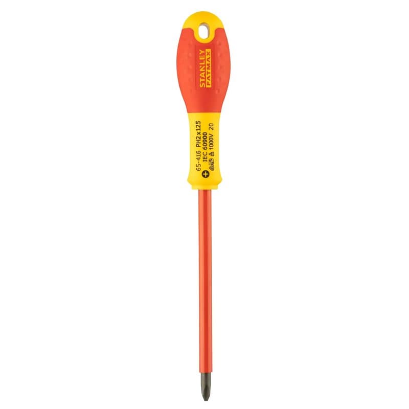 TOURNEVIS PHILLIPS ISOLE 1000V PH2X125MM FATMAX