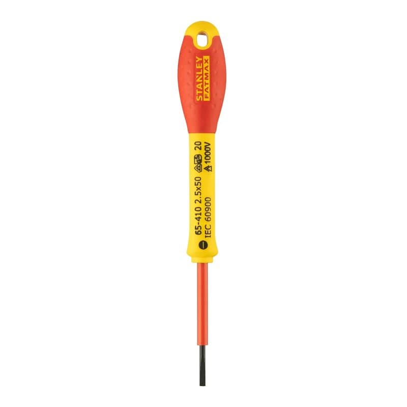 TOURNEVIS ELECTRICIEN ISOLE 1000V 2,5X50MM FATMAX