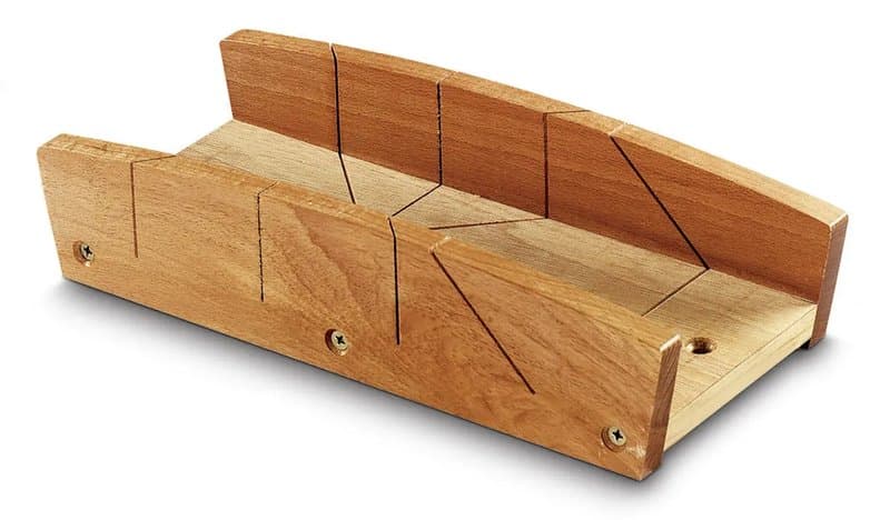 BOITE A COUPE EN HETRE 350MM GRANDE CAPACITE