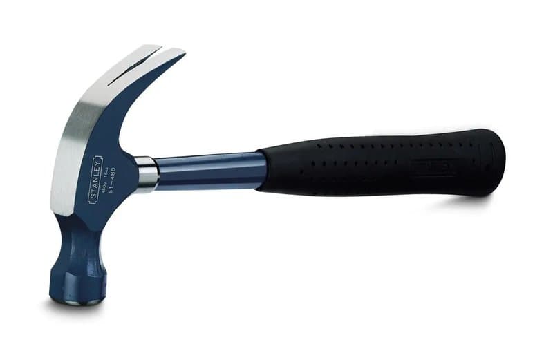 MARTEAU ARRACHE-CLOUS MANCHE TUBULAIRE ACIER BLUESTRIKE 450G