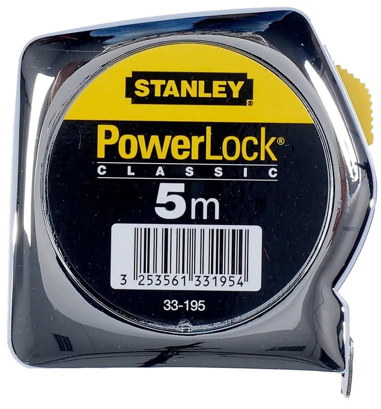 MESURE 5M X 25MM POWERLOCK CLASSIC ABS