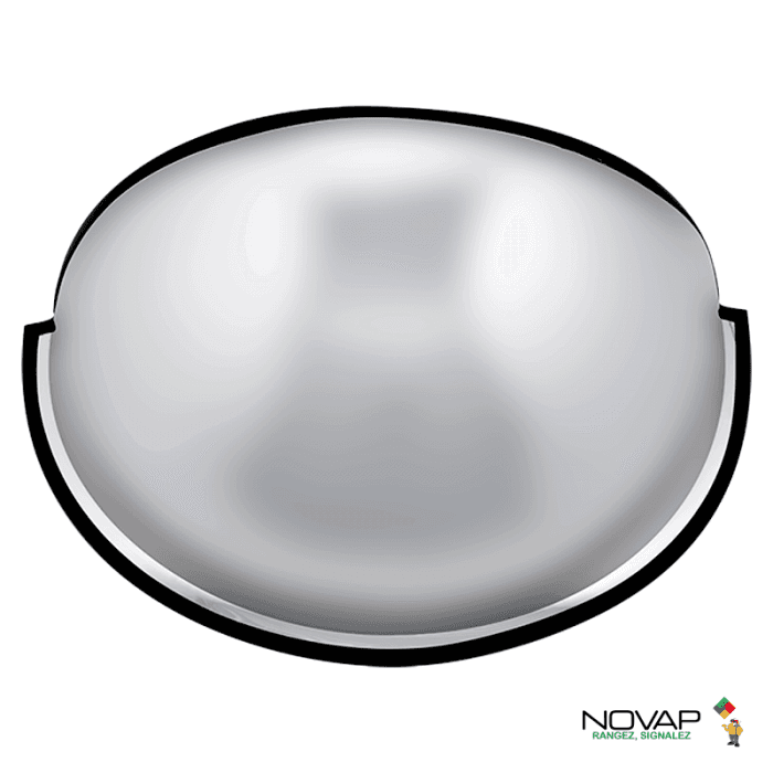 MIROIR HÉMISPHÉRIQUE DEMI DÔME DIAMÈTRE 800 MM /vente par multiple de : 1