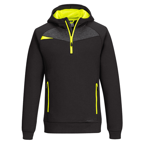DX467 - DX4 - Sweat à capuche avec fermeture éclair Noir Taille : S-3XL