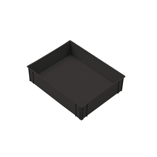 REPLAST PLASTIC BOX FOR BOXES SERIES ATHENA 1 COMPARTMENT - DIM. MM W 357 D 2