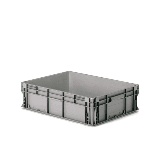 POLYPROPYLENE BOXES ATHENA 8622C - DIM. MM W 800 D 600 H 220 - COLOR: GREY /