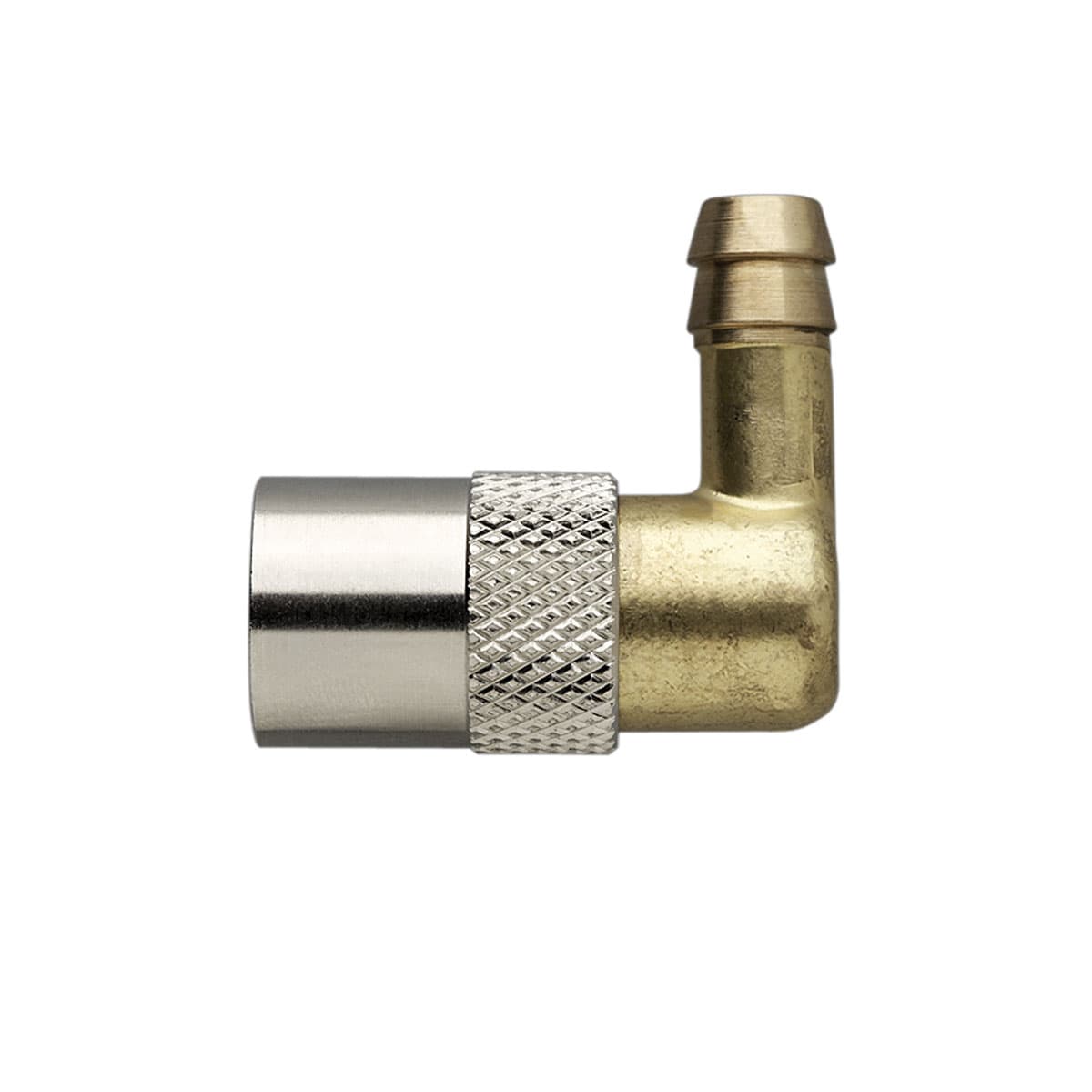 Coupling, 90° Hose dim 10