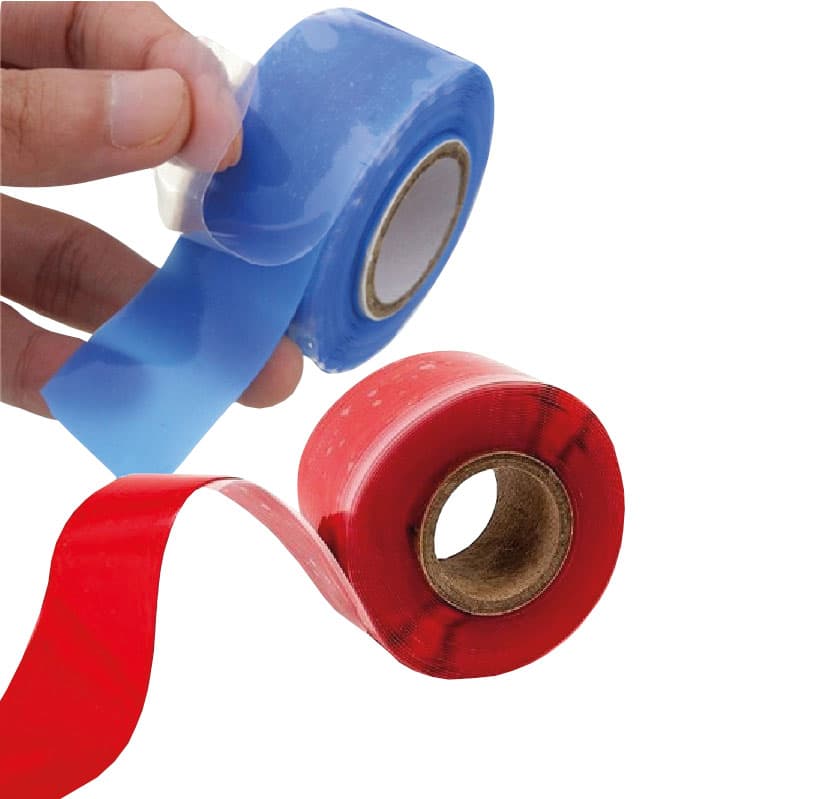 Heat Tape Red Silicone 25,4 x 0,5 x 3000 mm