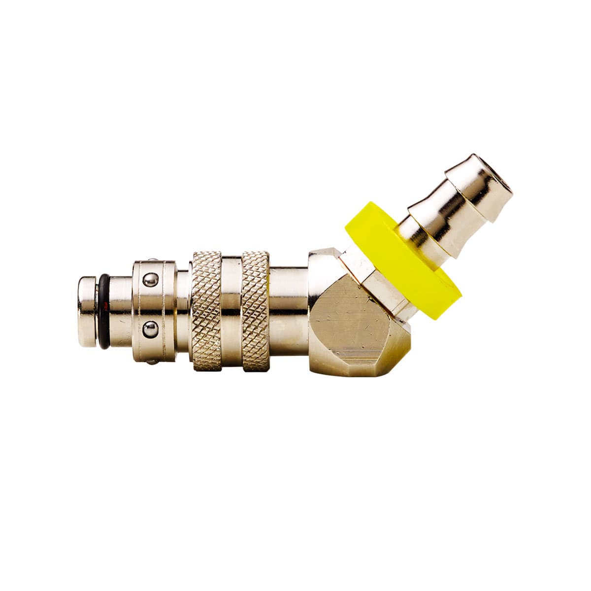 Coupling, 45° Push-Lock Hose ø 13 K13