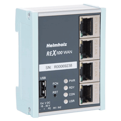 REX100 router ETHERNET 3xLan/1 x WAN (+guide)