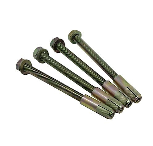 Fixations boulon + cheville métal pour béton Viso