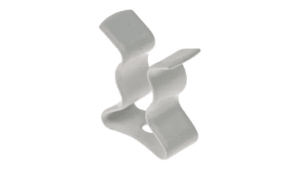 Clip pour tuyau en acier ressort, pour diamètre de tube de 6.35mm
