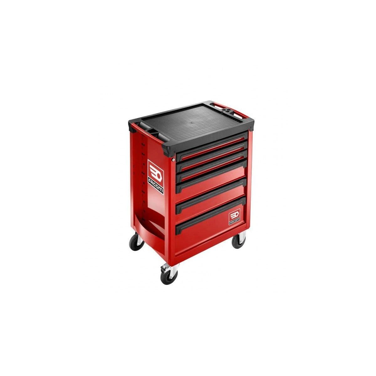 Servante ROLLM3 6 tiroirs rouge