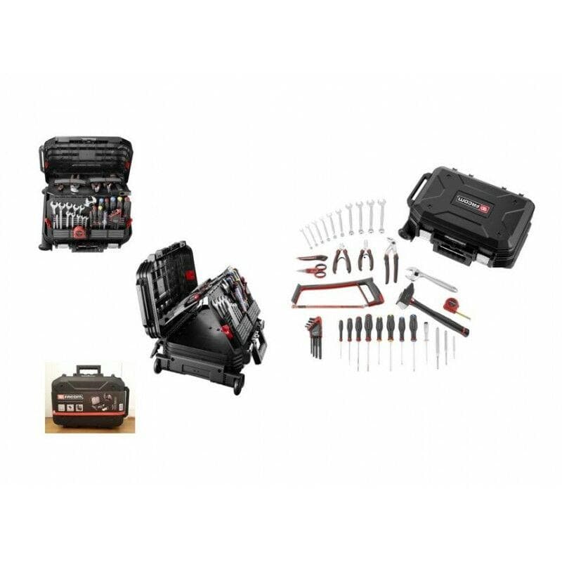 Valise de maintenance à roulettes - Sélection maintenance générale - 36 pièces