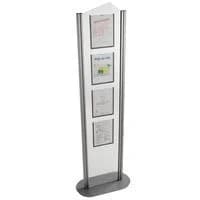 COM'DESIGN ACCUEIL A avec 3 prodoc Ledger l 490 x H 1975 mm