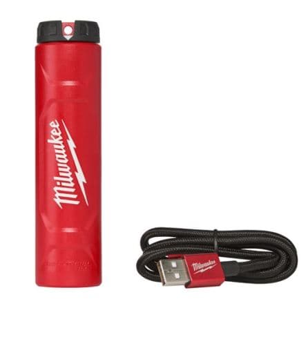 4V Li-Ion Hard Hat Light, 450lm - 1x 2.5 Ah LiIon Battery, USB cable