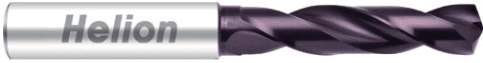 60.6003 d: 13.3 Solid carbide drill 3XD HA DIN 6537K DRILLANT