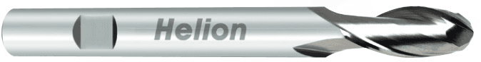 89.0223 D:12 Ball nose end mill HSS M42 DIN 844K N z:2