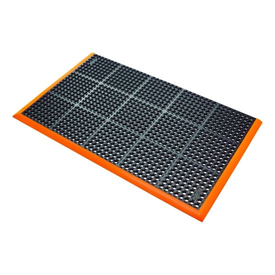 Tapis anti-fatigue pour milieu secs et huileux. Fabrication en Nitrile, résistan