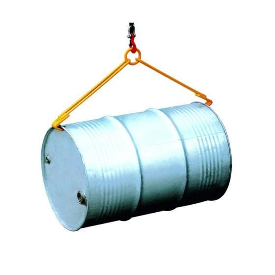 Pince à fût manuelle. Pour fût horizontal plastiques ou métalliques (à rebord).
