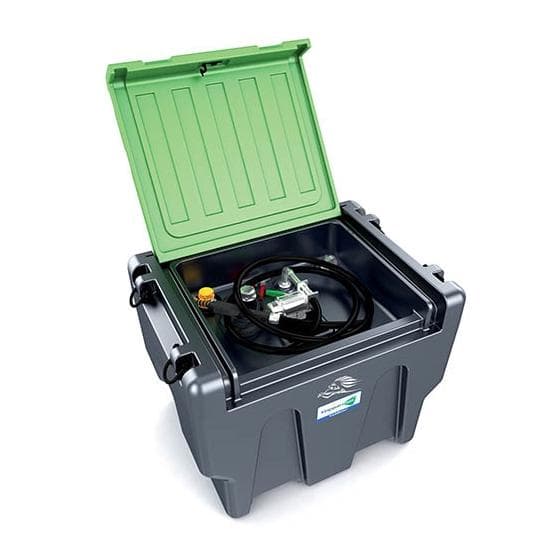 Cuve de stockage et de transport gas-oil. Capacité : 430 L. Homologuée ADR.