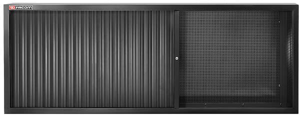 JLS MEUBLE HAUT TRIPLE RIDEAU NOIR
