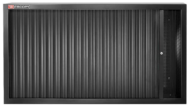 JLS MEUBLE HAUT DOUBLE RIDEAU NOIR