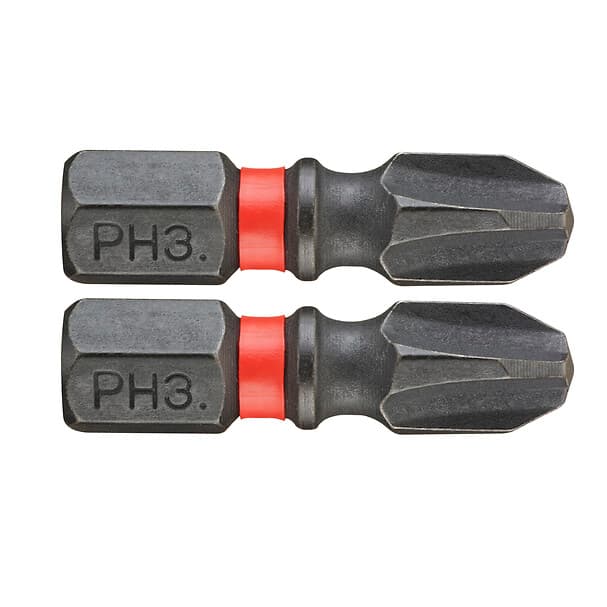 2 EMBOUTS 25 MM PH3 IMPACT
