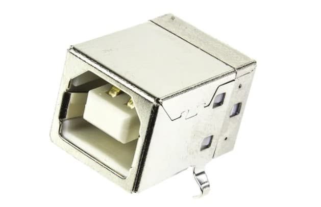 Connecteur USB B Femelle Wurth Elektronik, Montage sur CI, Angle droit,WR-COM