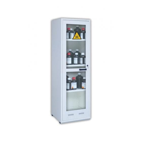 Armoire de sécurité, 1 compartiment avec porte vitrée, pour stockage 150 L prod