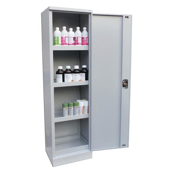 Armoire de sécurité haute 1 porte, acier simple paroi. Capacité de stockage de 1