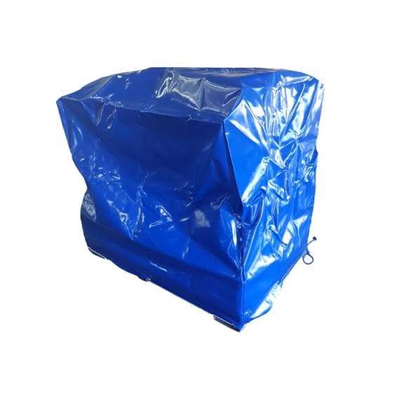 Housse de protection pour bac de rétention BG1000UC. Fabrication en PVC 640 gr/m
