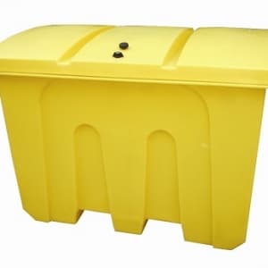 Coffre pour Absorbants. Volume 1000 L. Matière : PEHD. Avec couvercle verrouilla