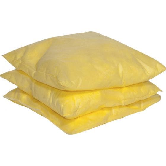 "Coussin absorbant chimiques et tous liquides, flocons de polypropylène dans en