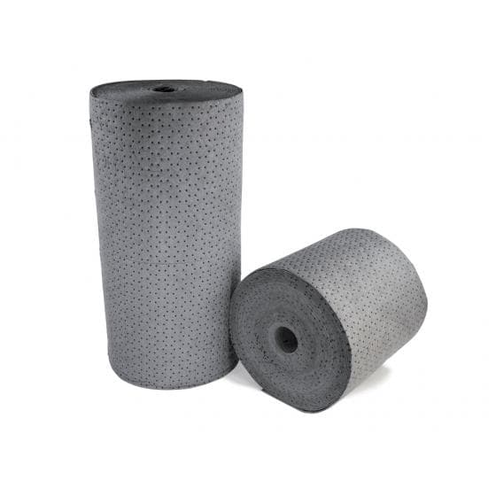 "Rouleau aborbant tous liquides, pur fibre de polypropylène, simple épaisseur, c