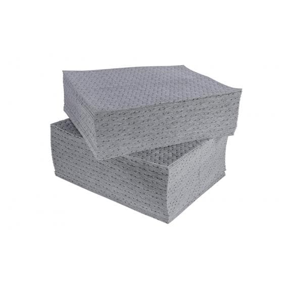 "Feuille absorbante tous liquides, pur fibre de polypropylène, double épaisseur,