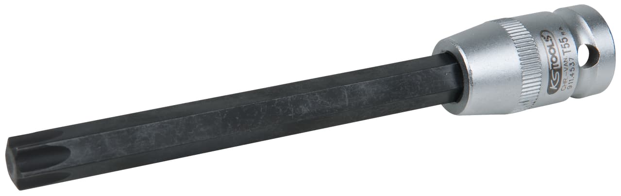 Douille tournevis Torx T55. longueur 140 mm