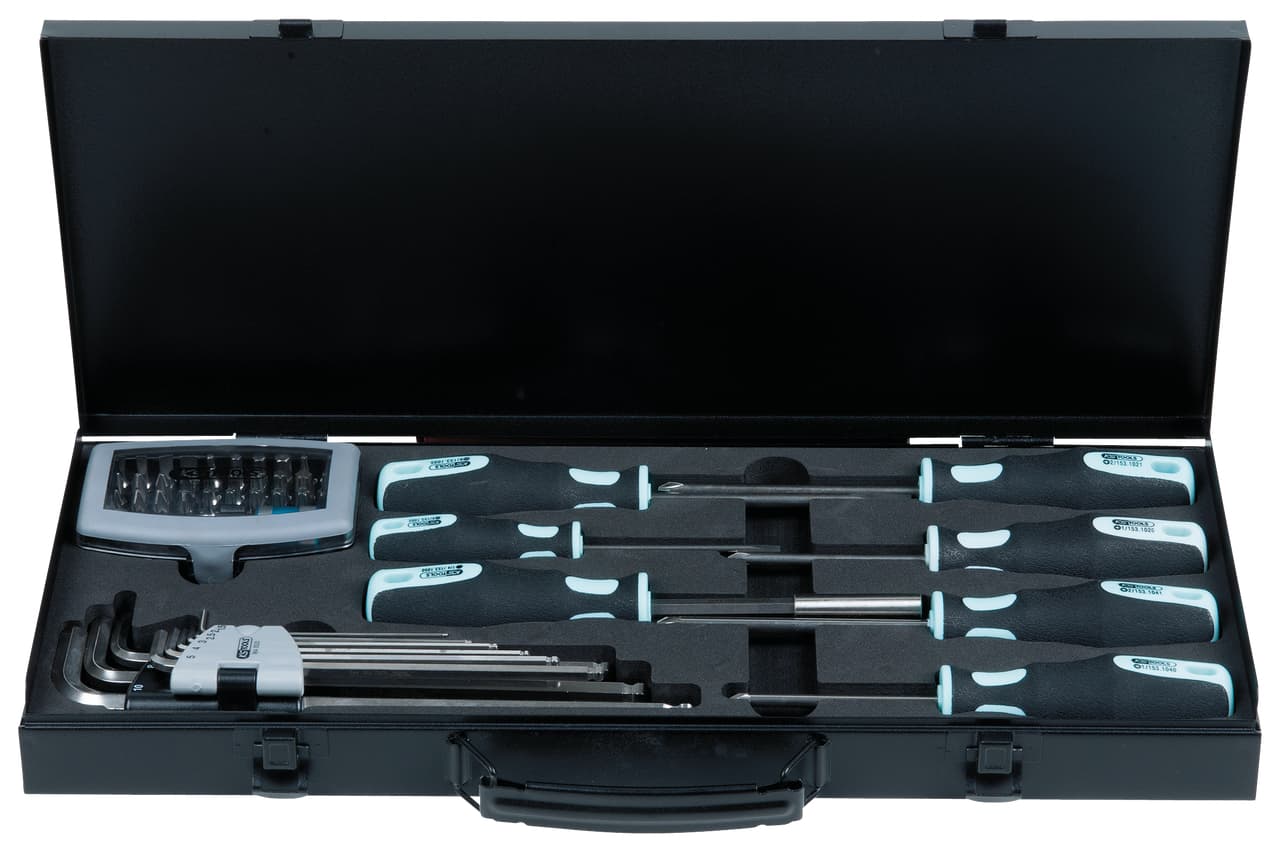 Coffret d'outils de vissage INOX. 48 pcs