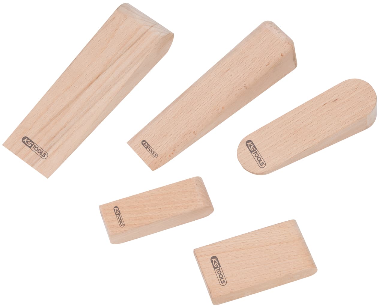 Jeu de 5 cales à étamer