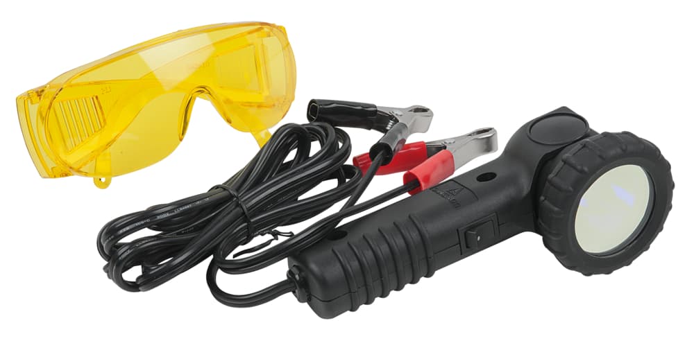 Lampe UV de détection de fuites de climatisation avec lunettes
