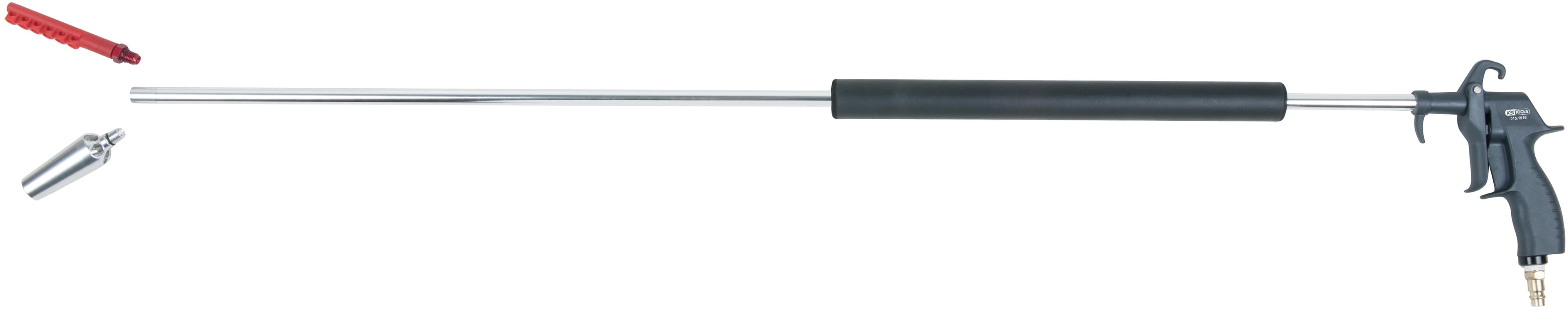Soufflette pneumatique longue. buses interchangeables 1100 mm. 3 pcs