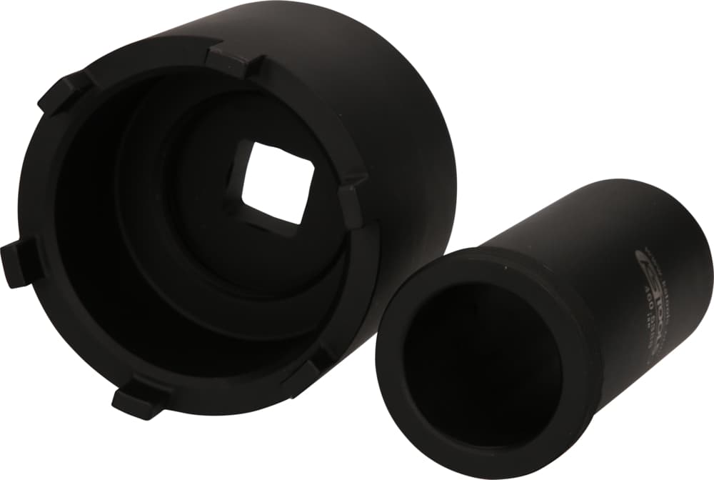 Jeu de douille à 6 ergots diam 75 mm avec tube de centrage pour Mercedes. 2 pcs