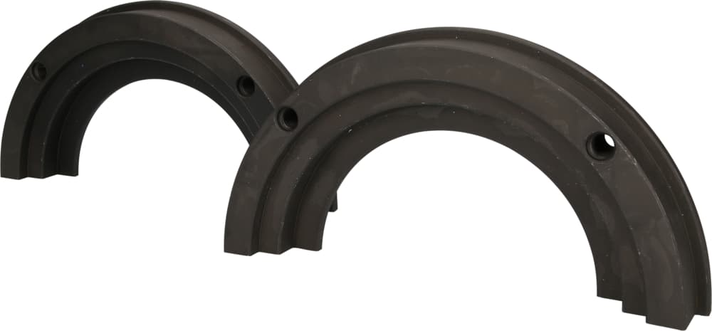 Paire de coquilles DIM 155 mm