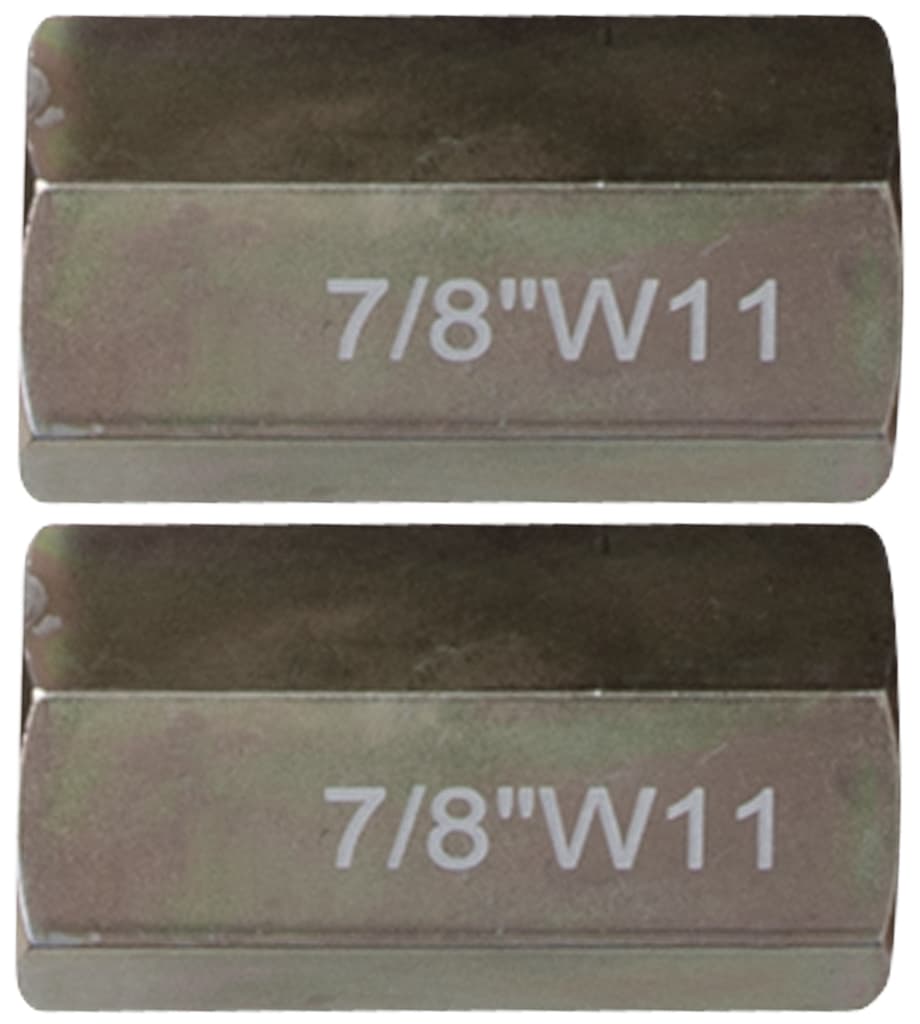Jeu d'adaptateurs filetés 7/8''x 11G, 2 pcs
