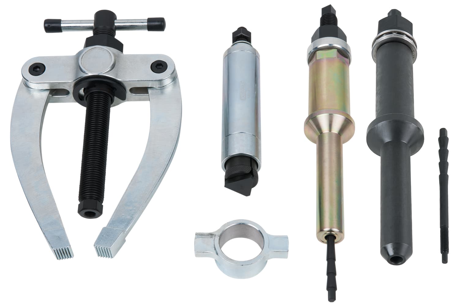 Jeu d'extraction de douilles d'injecteurs pour Volvo. 5 pcs